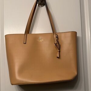 Kate Spade Camel Leather Tote